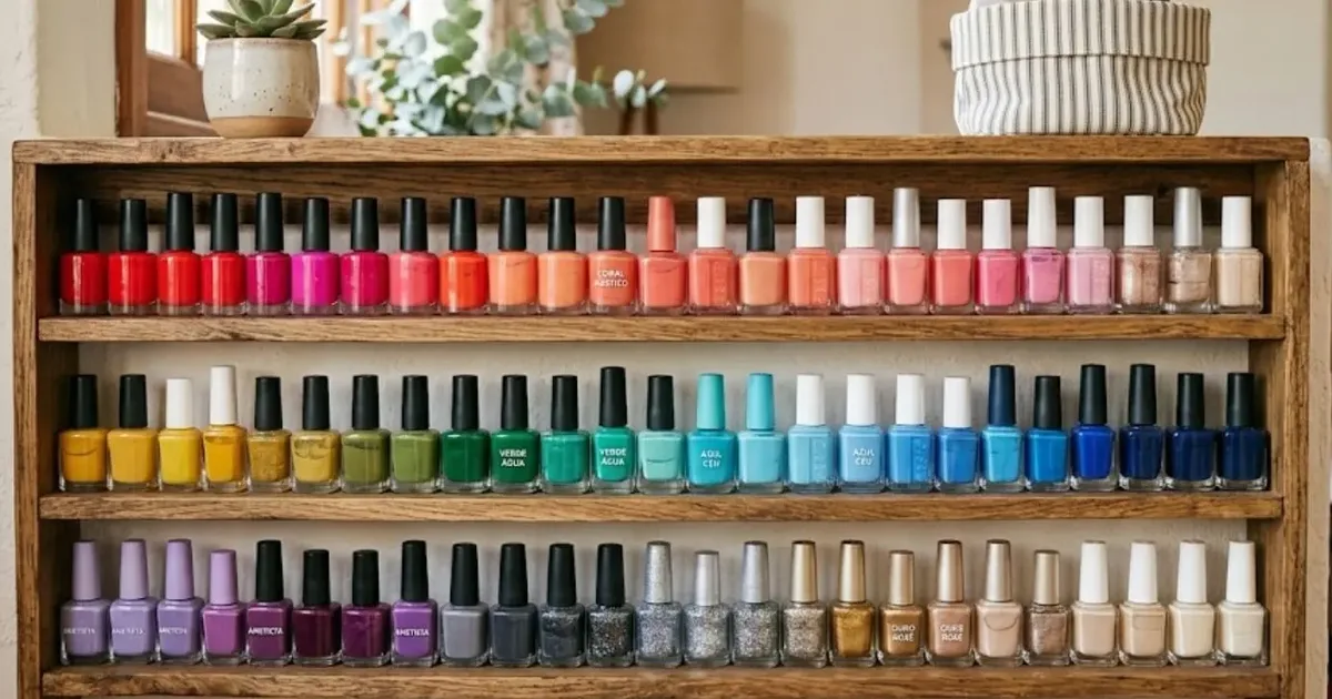 Cinco tons para atualizar as unhas ao longo de outubro