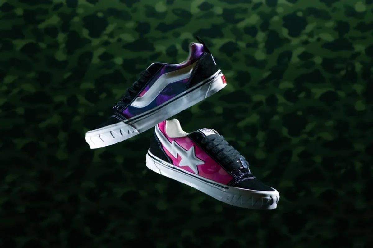 Collab entre Vans e BAPE chega ao Brasil com lançamento em duas etapas