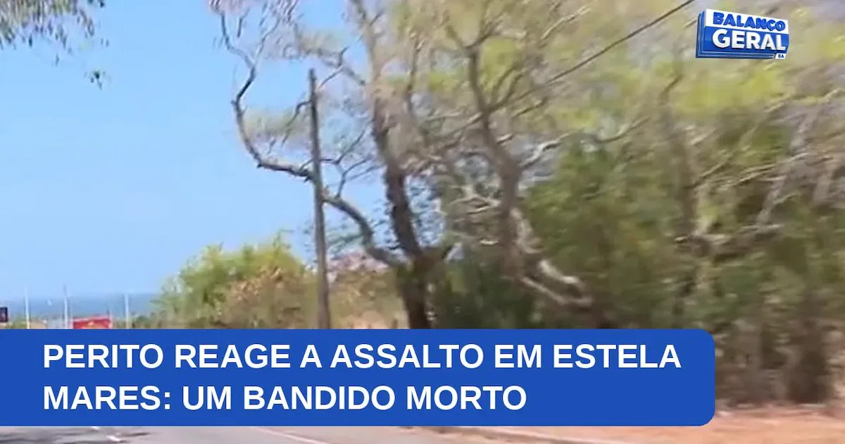 Perito do DPT reage a tentativa de assalto e atinge dois suspeitos em Salvador