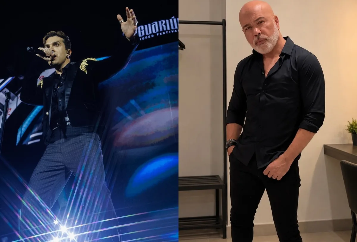 Luan Santana lembra Rick em Jaguariúna ao interpretar hit da dupla com Renner