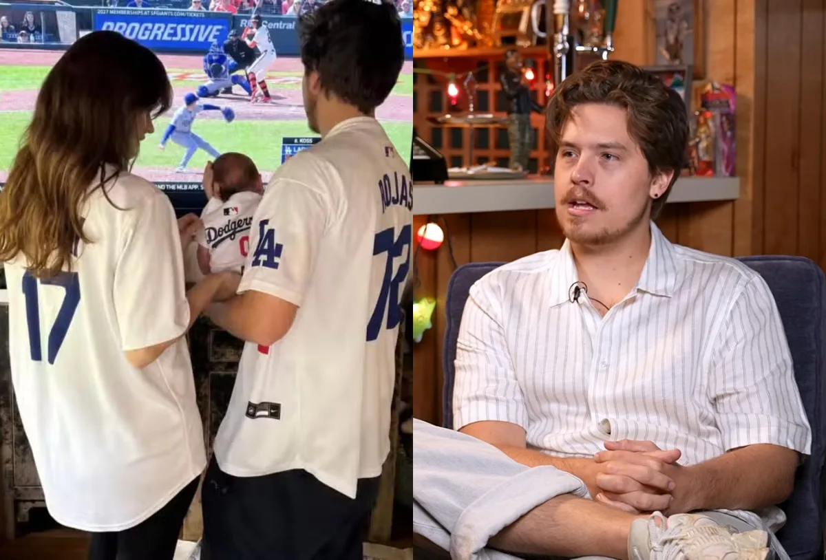 Dylan Sprouse e Barbara Palvin apresentam a filha, Sylvie