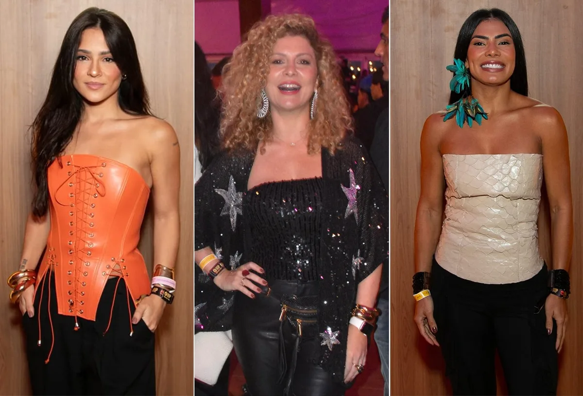 Looks do Rock in Rio apostam em produções sem alças e combinações versáteis