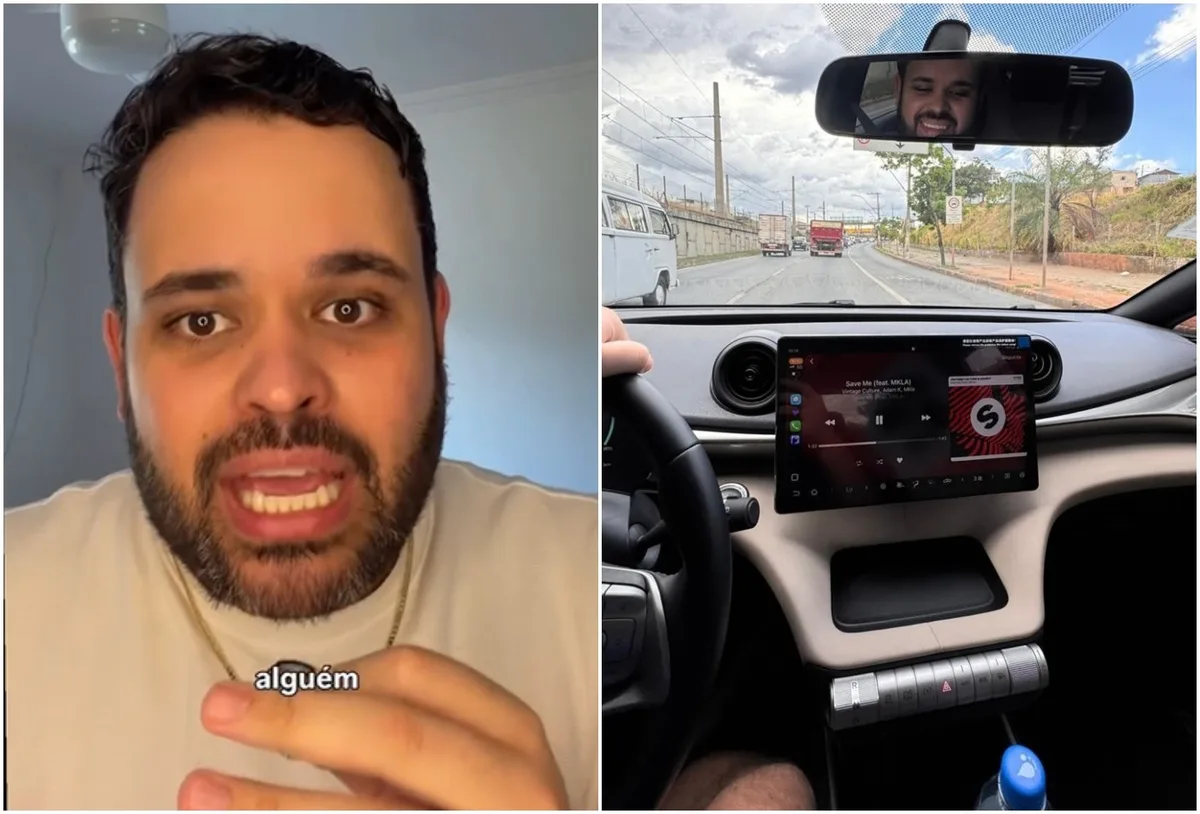Ex-BBB Michel critica passageiro que zombou de seu trabalho como motorista
