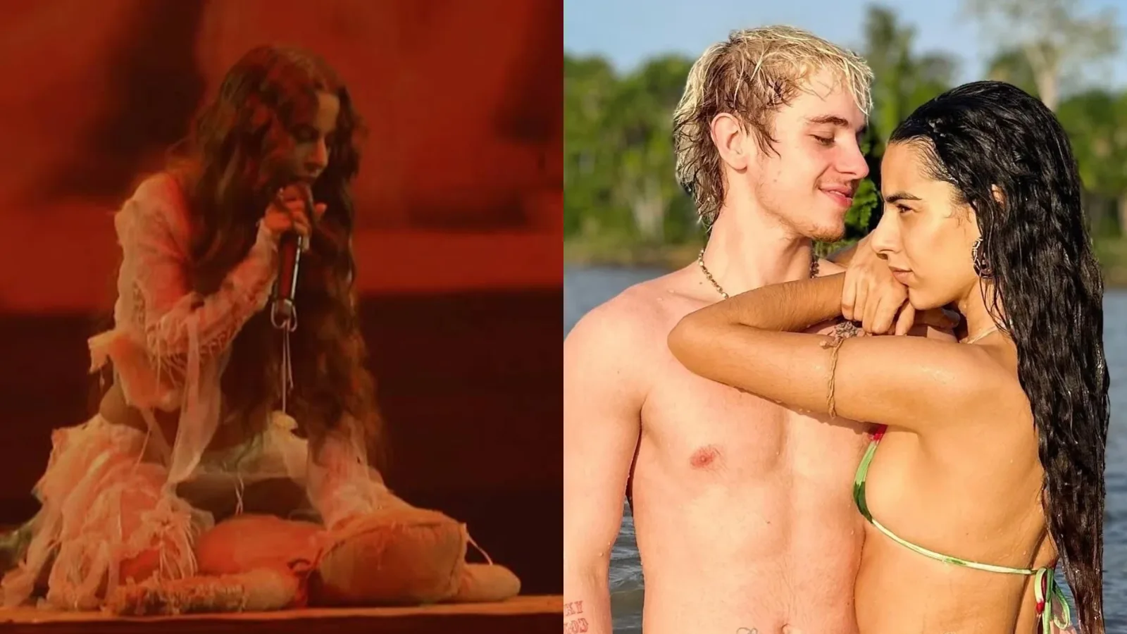 Marina Sena diz que boneco destruído no Rock in Rio não era recado para ex