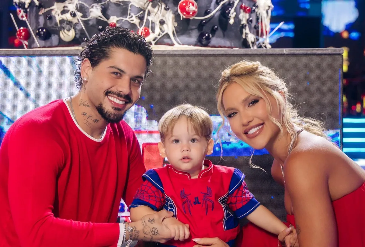 Festa de José Leonardo reúne família com decoração de Homem-Aranha em Goiânia