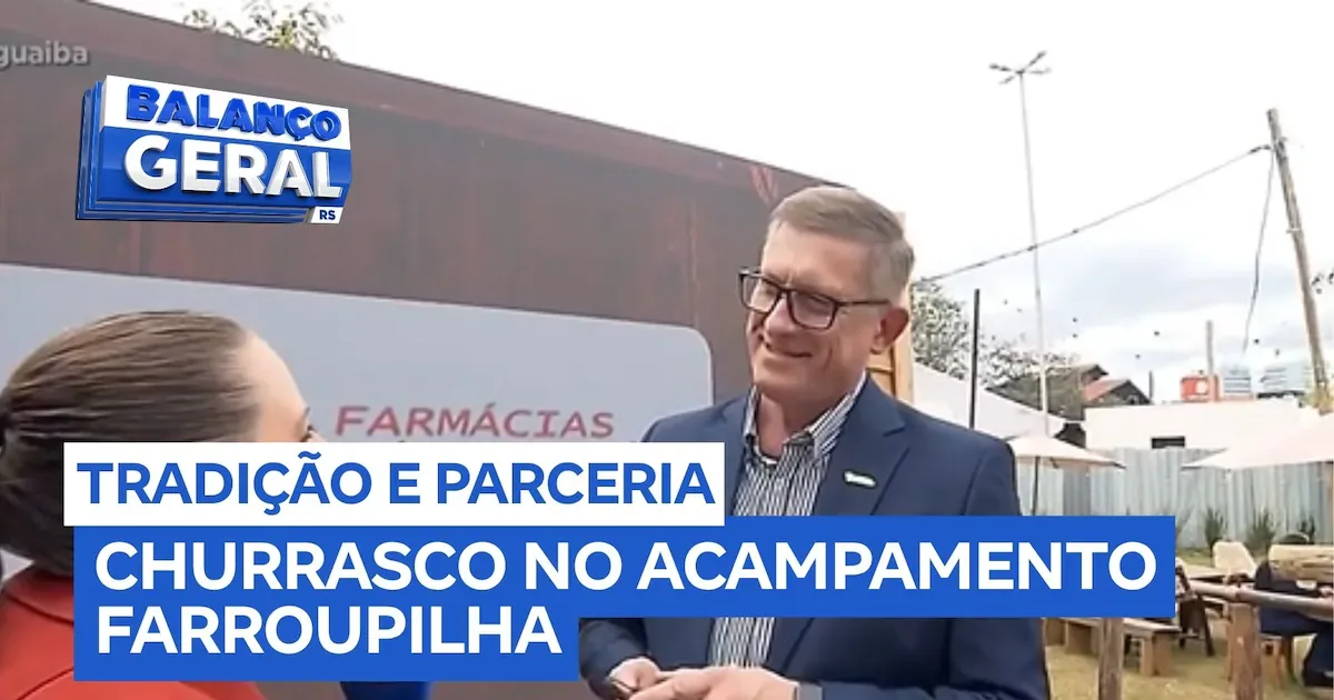 Record RS prepara churrasco e cobertura especial no Acampamento Farroupilha