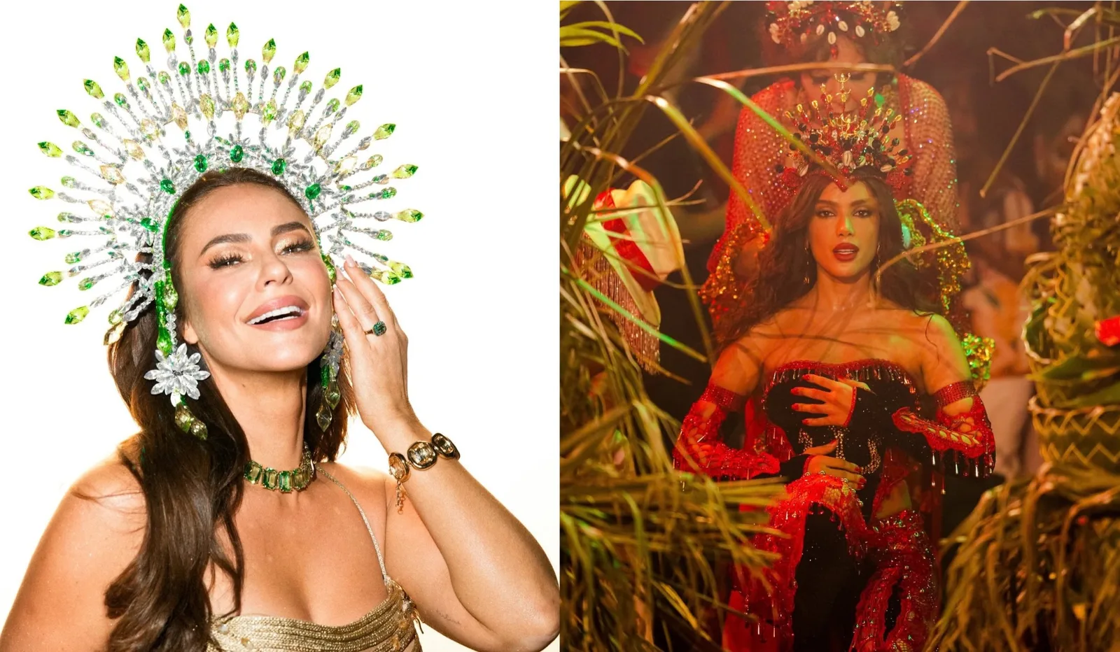 Bellinha Delfim produz coroa para Paolla Oliveira na Imperatriz Leopoldinense