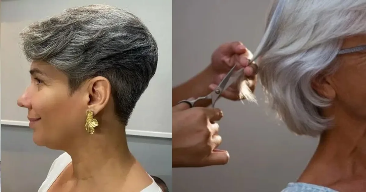 Textura e volume fazem do chanel com bico uma opção para fios grisalhos