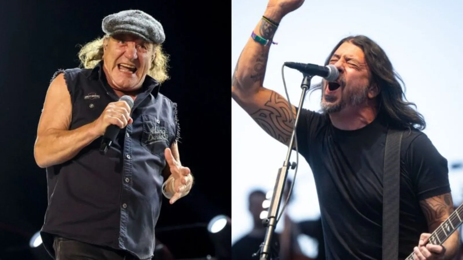 Dave Grohl realiza sonho de infância ao cantar com o AC/DC no fim da turnê