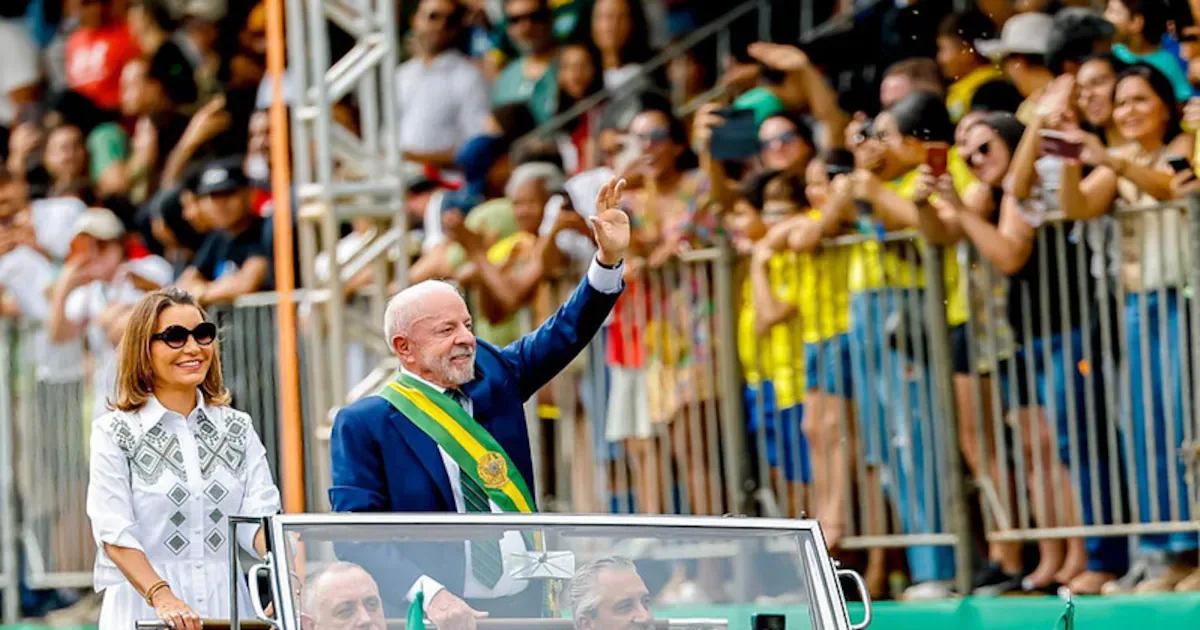 Lula destaca soberania e futuro do Brasil em mensagem de 7 de Setembro