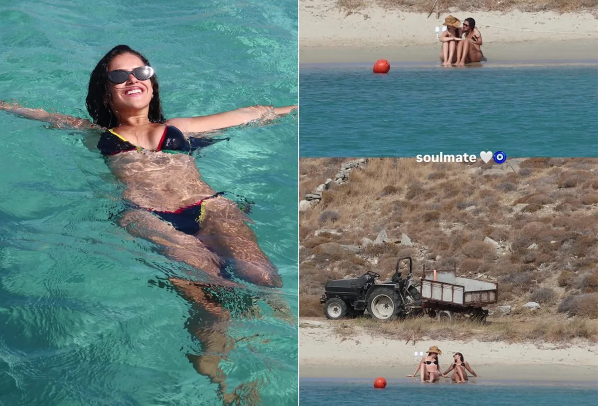 Maisa compartilha registros de férias na Grécia com amigas