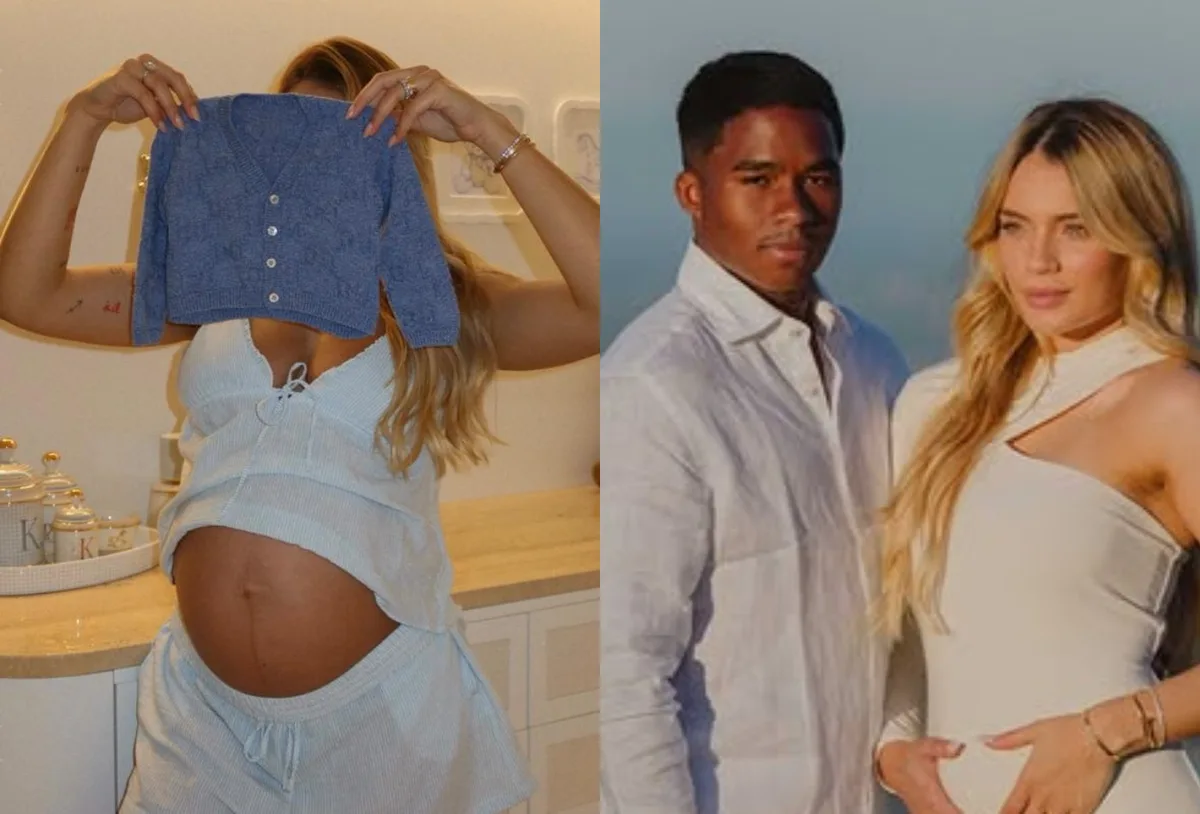 Gabriely mostra roupinha de Kendrick e deixa barriga à mostra na reta final da gravidez
