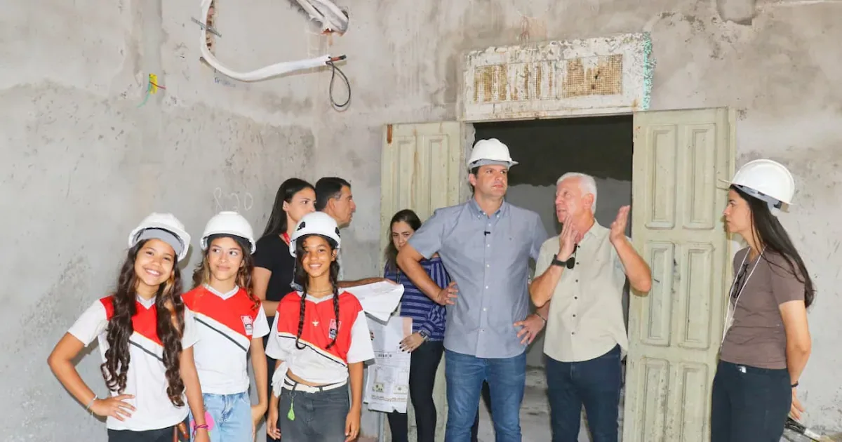 Escola Dom Adauto passa por reestruturação com preservação da arquitetura histórica