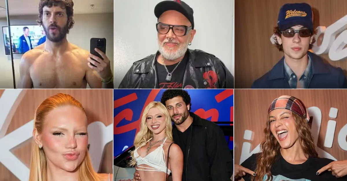 Famosos exibem mudanças no visual durante o Rock in Rio 2026