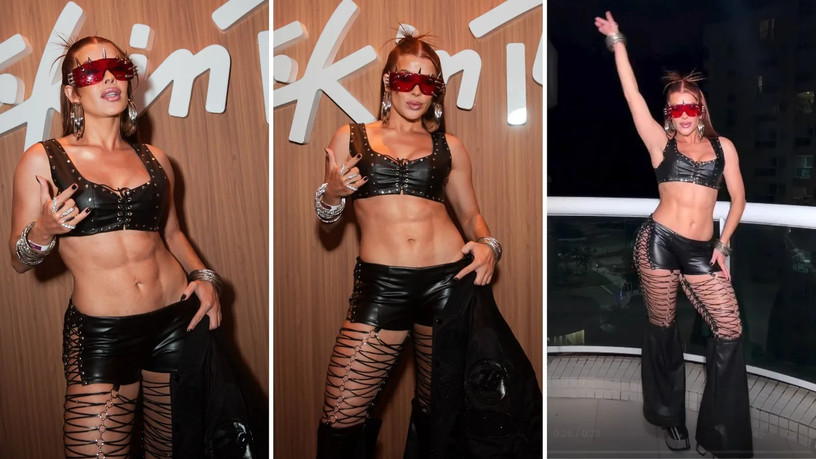 Jaqueline Grohalski vence votação de look do quinto dia do Rock in Rio
