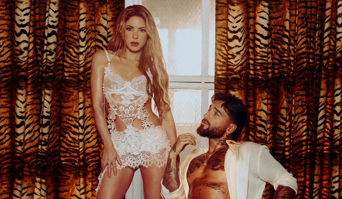 Shakira e Maluma retomam parceria com a faixa tropical “Agua”