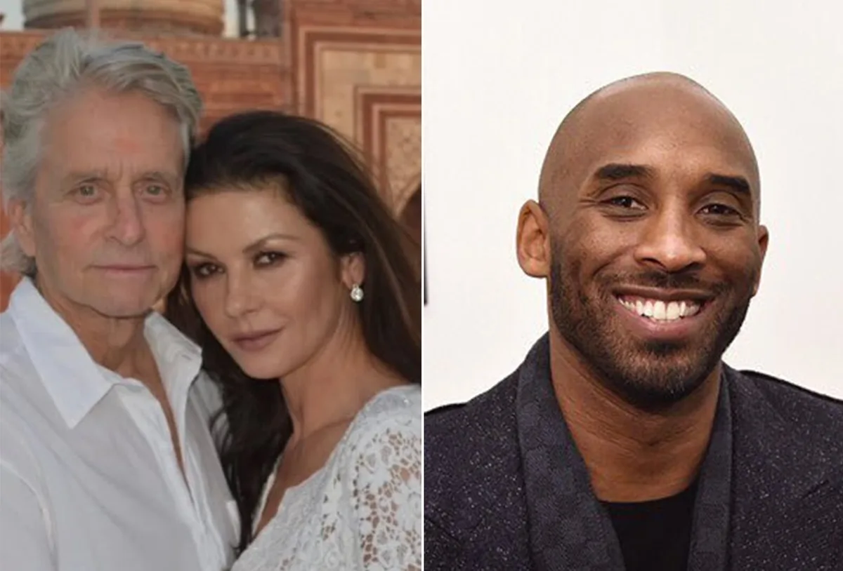 Michael Douglas relata disputa com Kobe Bryant pelo romance com Catherine Zeta-Jones