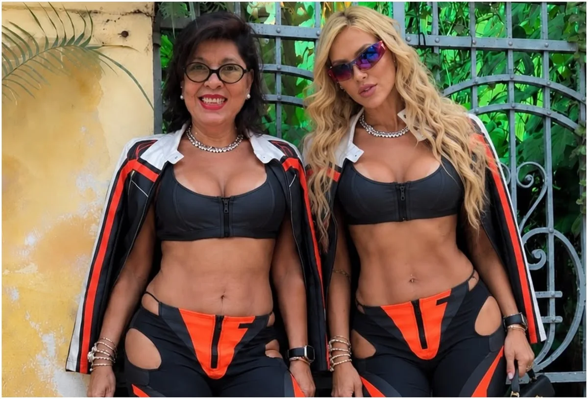 Roberta Miranda brinca com look de Virginia em montagem feita por IA