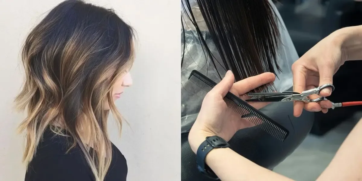Cortes que direcionam o olhar e realçam olhos, maçãs e mandíbula