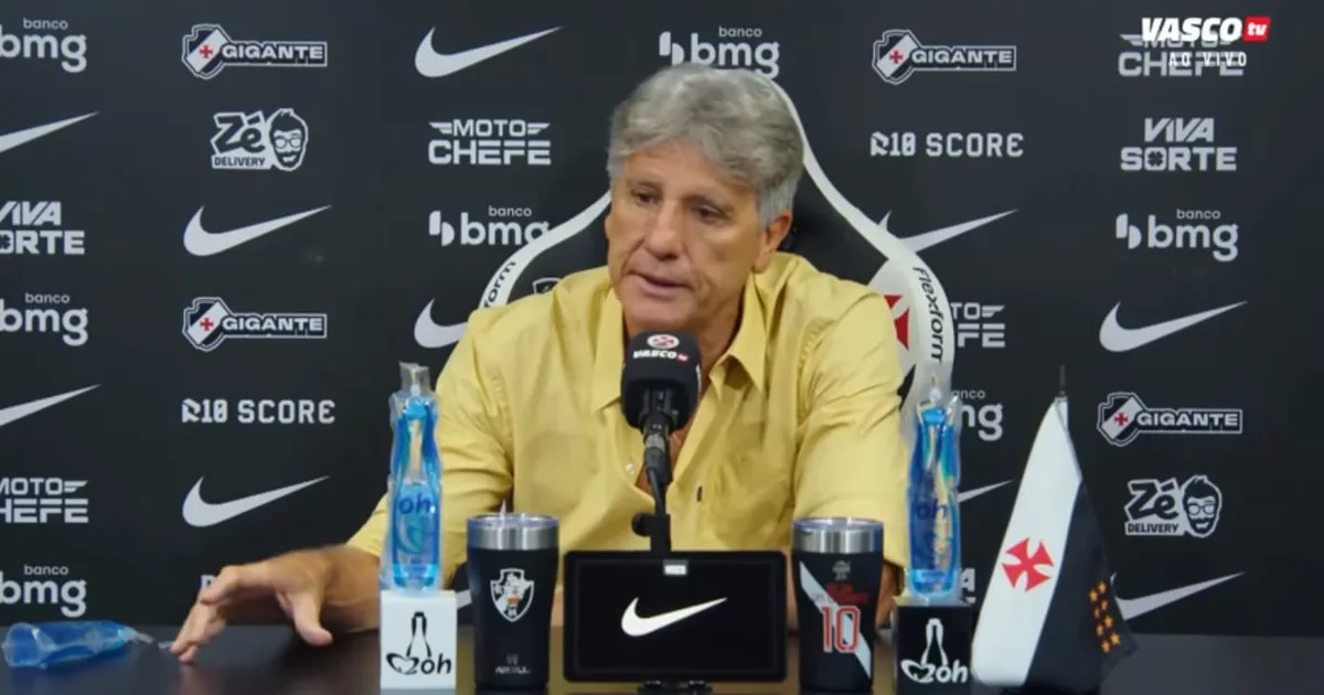 Grêmio perde para o Vasco e torcida volta a pedir Renato Gaúcho