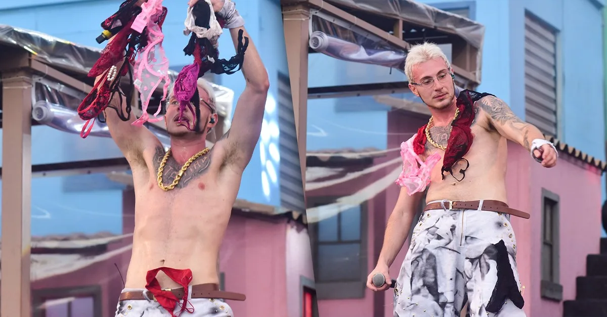 Puterrier recebe calcinhas no Rock in Rio e é lembrado por Wando e Roberto Carlos