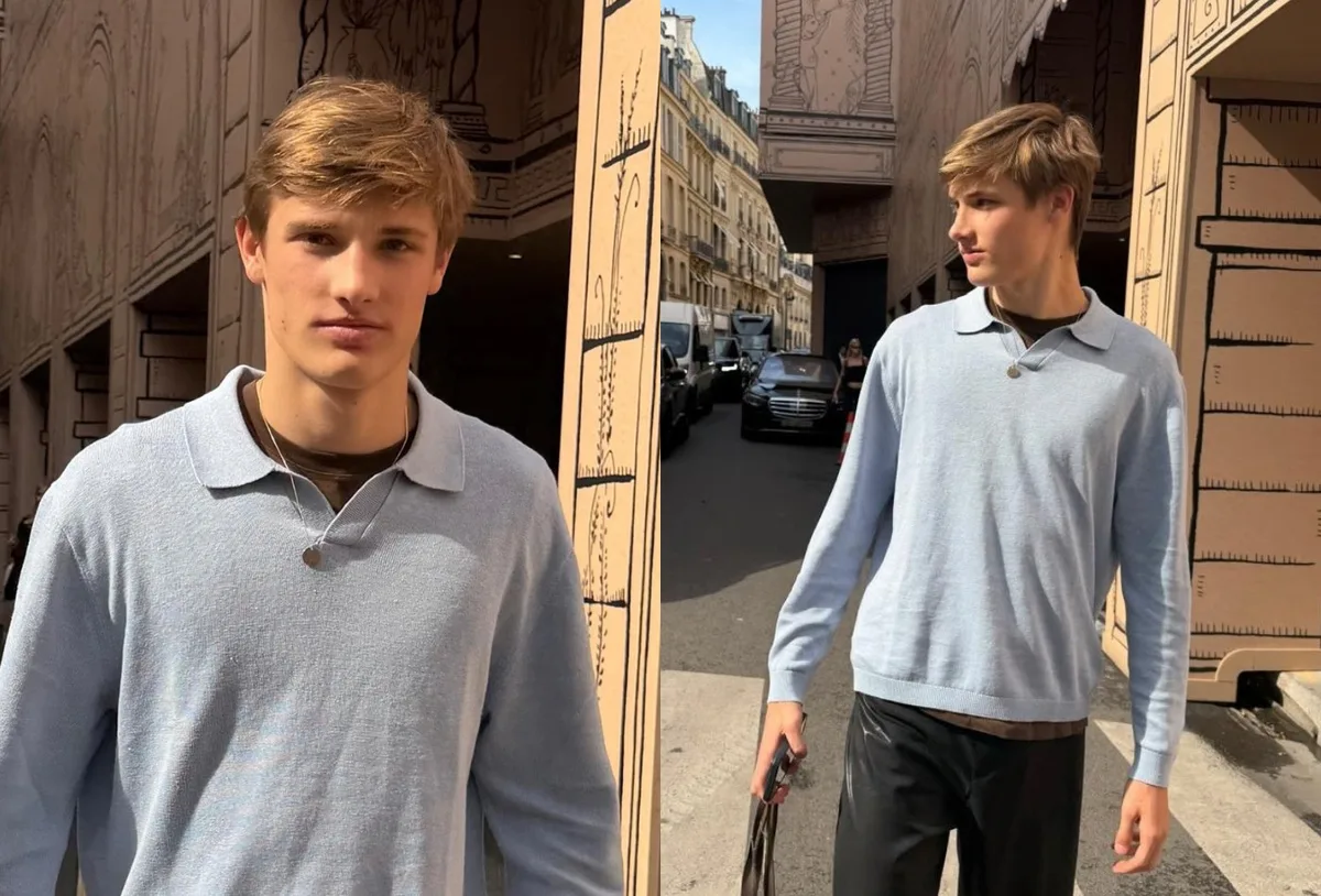João Hilbert chega a Paris após desfilar pela Gucci em Milão