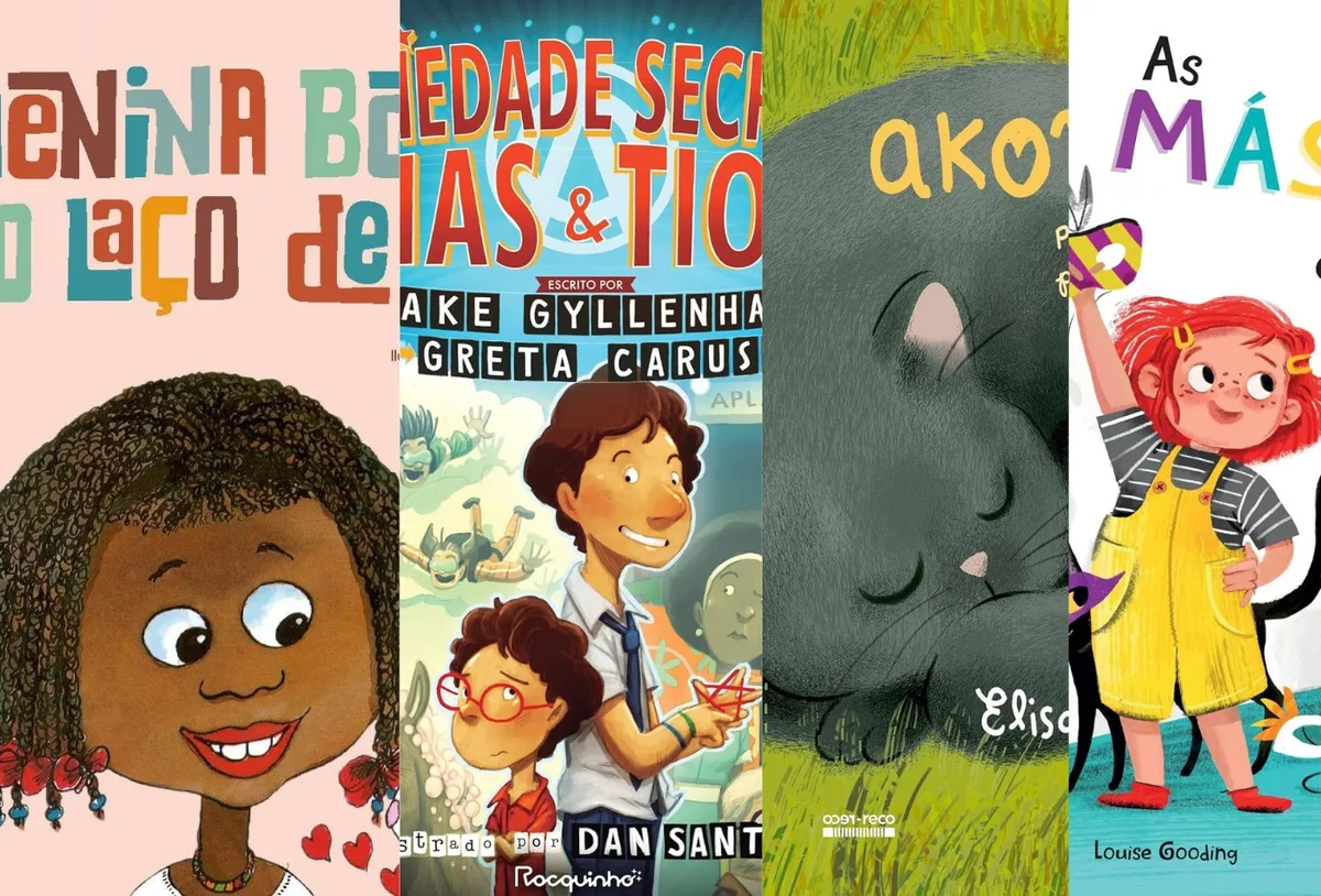 Livros infantis apresentam histórias sobre coragem, diversidade e sentimentos