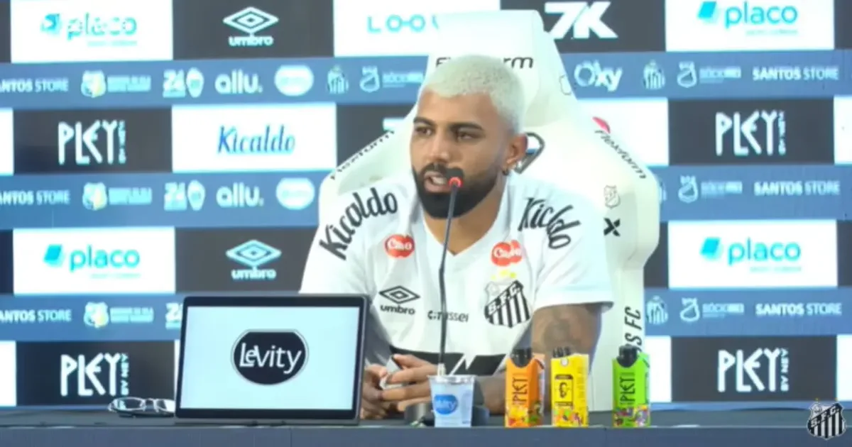 Santos prepara conversa com Cruzeiro para tentar manter Gabigol
