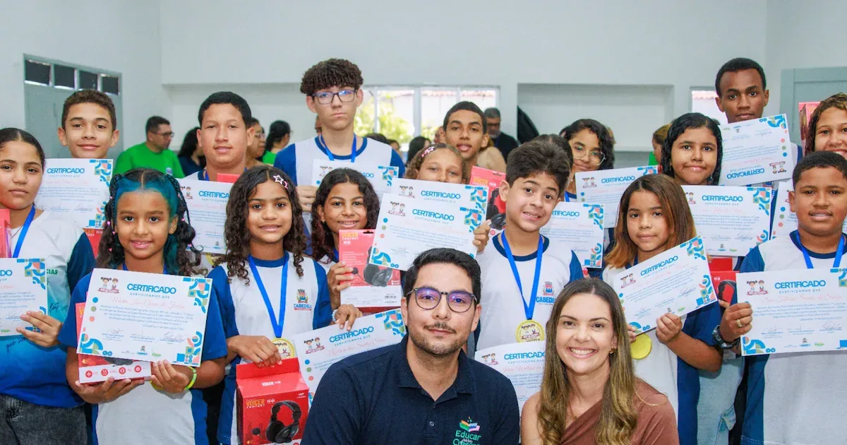 Cabedelo classifica cinco trabalhos para a etapa nacional do MPT na Escola