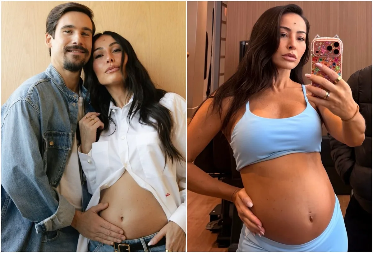 Sabrina Sato compartilha ultrassom do filho e revela ansiedade com viagem de Zoe