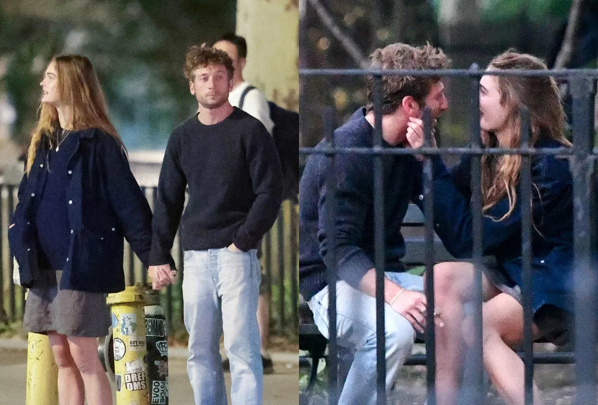 Jeremy Allen White aparece ao lado de Lulu Tenney em parque de Nova York