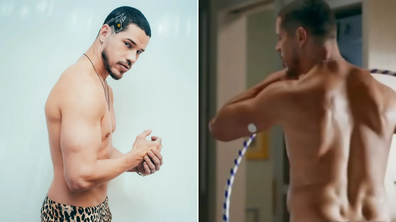 José Loreto deixa sensor de glicose à mostra em novela pela primeira vez