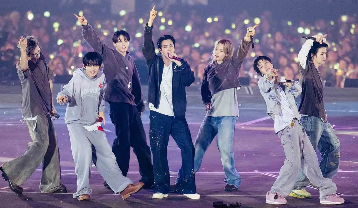 BTS leva encerramento da turnê ARIRANG às salas de cinema em outubro