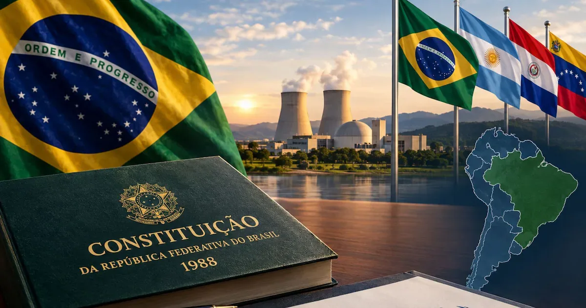 Constituição e acordo internacional barram armas nucleares no Brasil