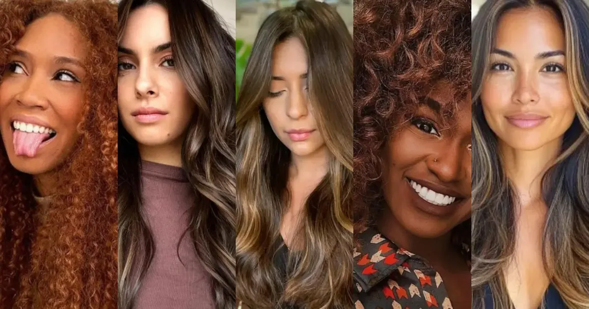 Cores de cabelo podem reduzir o contraste das olheiras no rosto