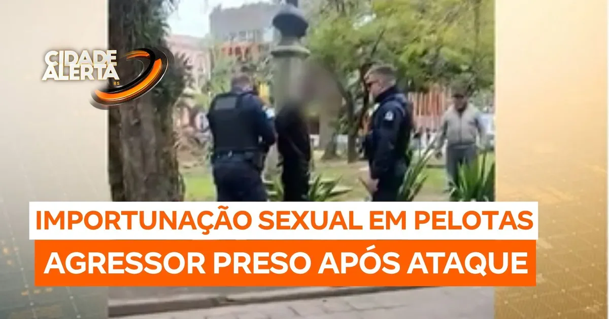 Homem é preso após agarrar e beijar adolescente à força em Cachoeirinha