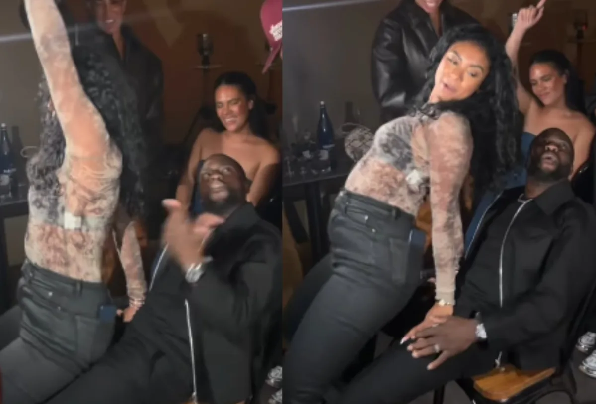 Eniko Hart dança para Kevin Hart em público e provoca reação nas redes