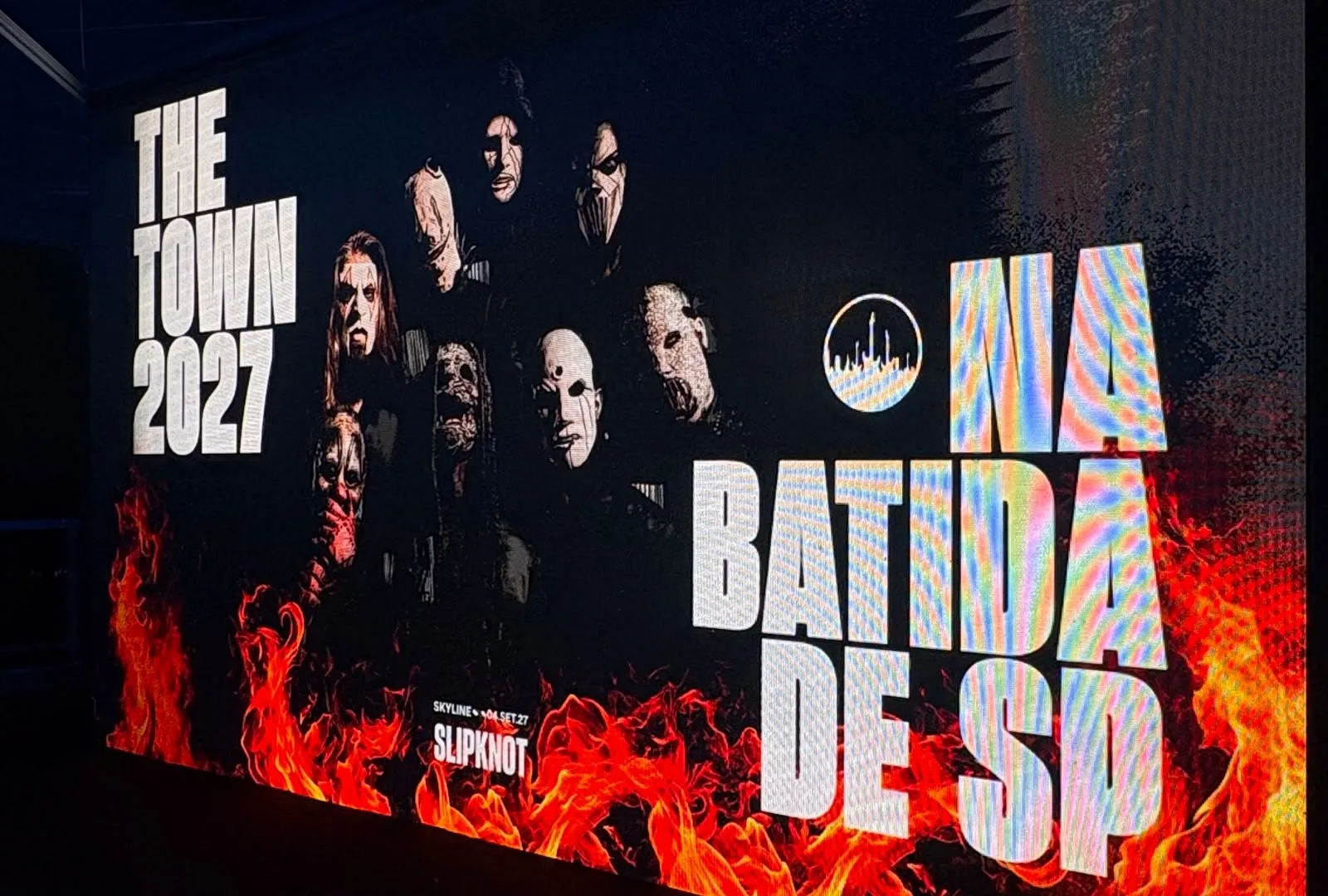 The Town confirma Slipknot e Marilyn Manson na edição de 2027