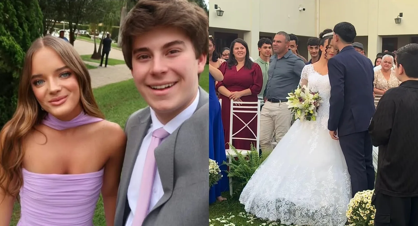 Rafaella Justus participa de casamento como madrinha dos amigos