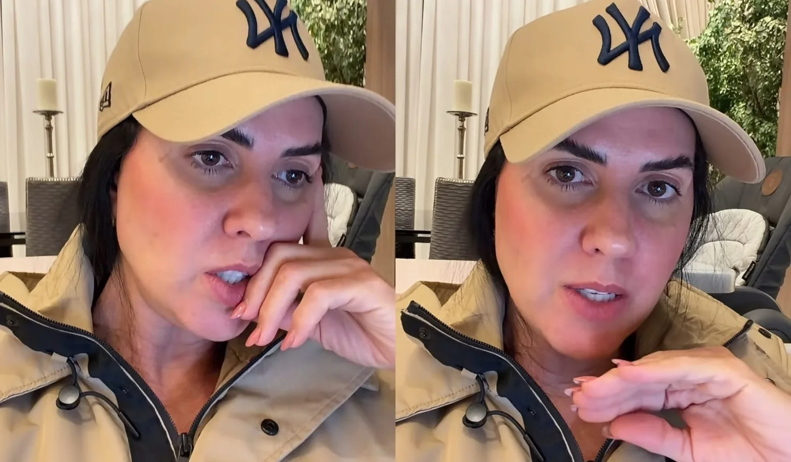 Graciele Lacerda diz estar perto da menopausa após nascimento da filha