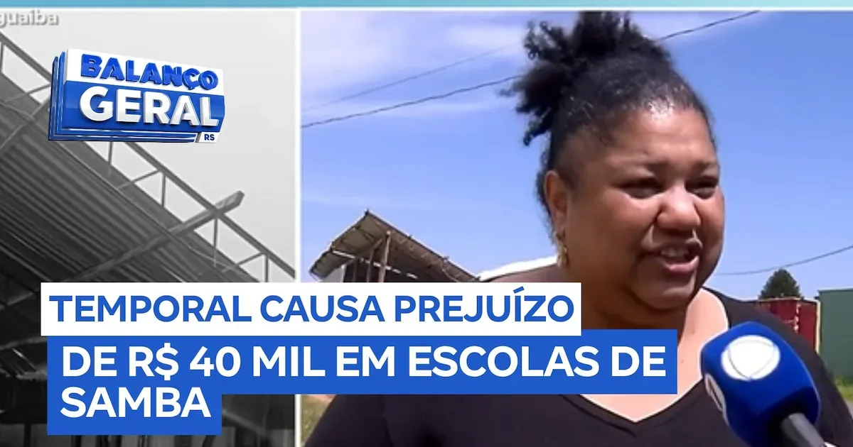 União da Tinga suspende atividades após danos causados por ventania