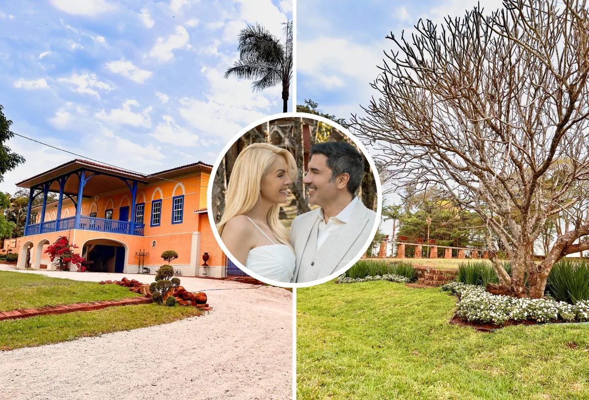 Casa Gialla: fazenda de Ana Hickmann e Edu Guedes preserva história do café