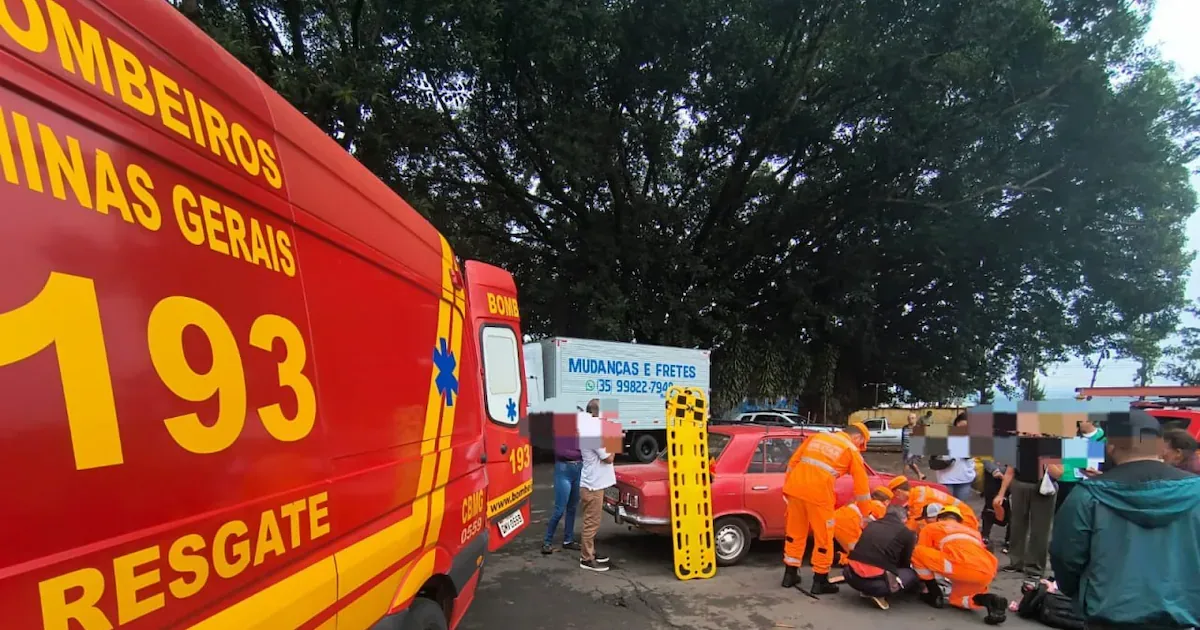 Idosa de 82 anos é atropelada durante ultrapassagem em Alfenas