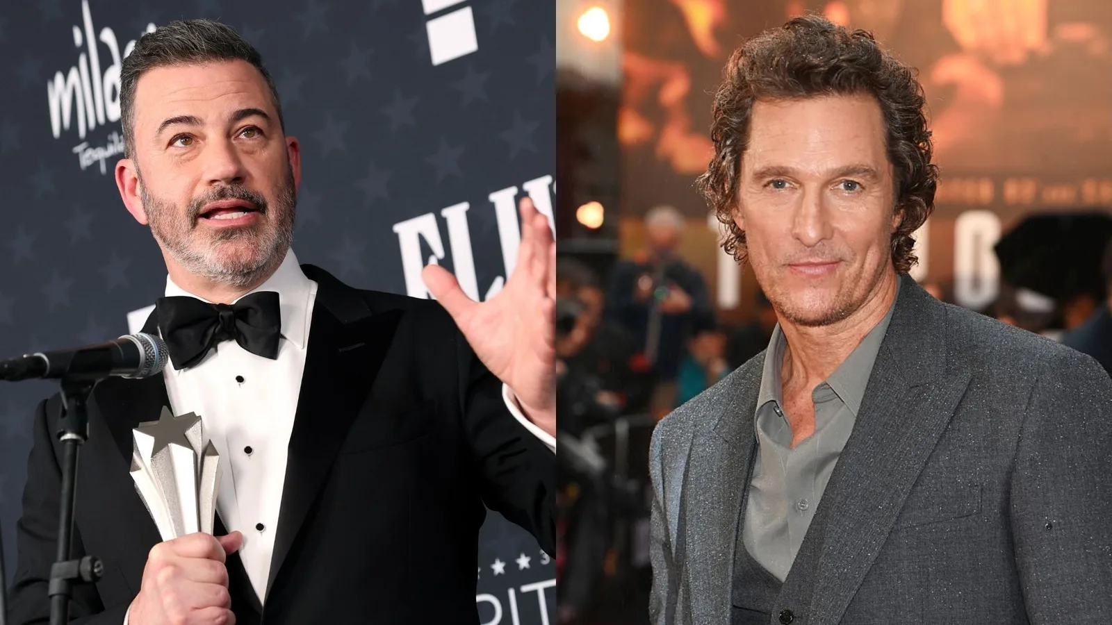 Jimmy Kimmel conta abraço inusitado com Matthew McConaughey no Emmy