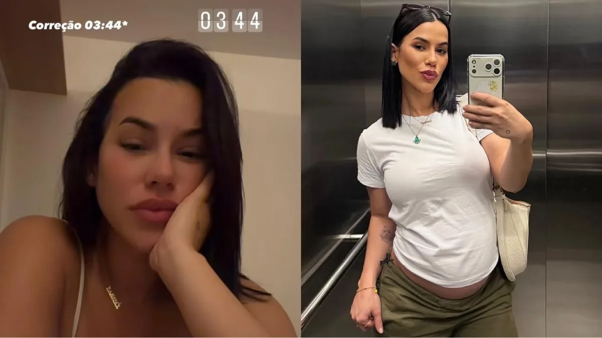 Larissa Tomásia enfrenta noites sem dormir antes da chegada do filho