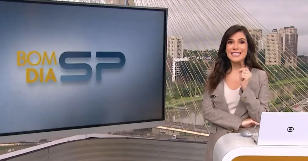 Sabina Simonato lidera audiência da manhã na Globo com o Bom Dia SP