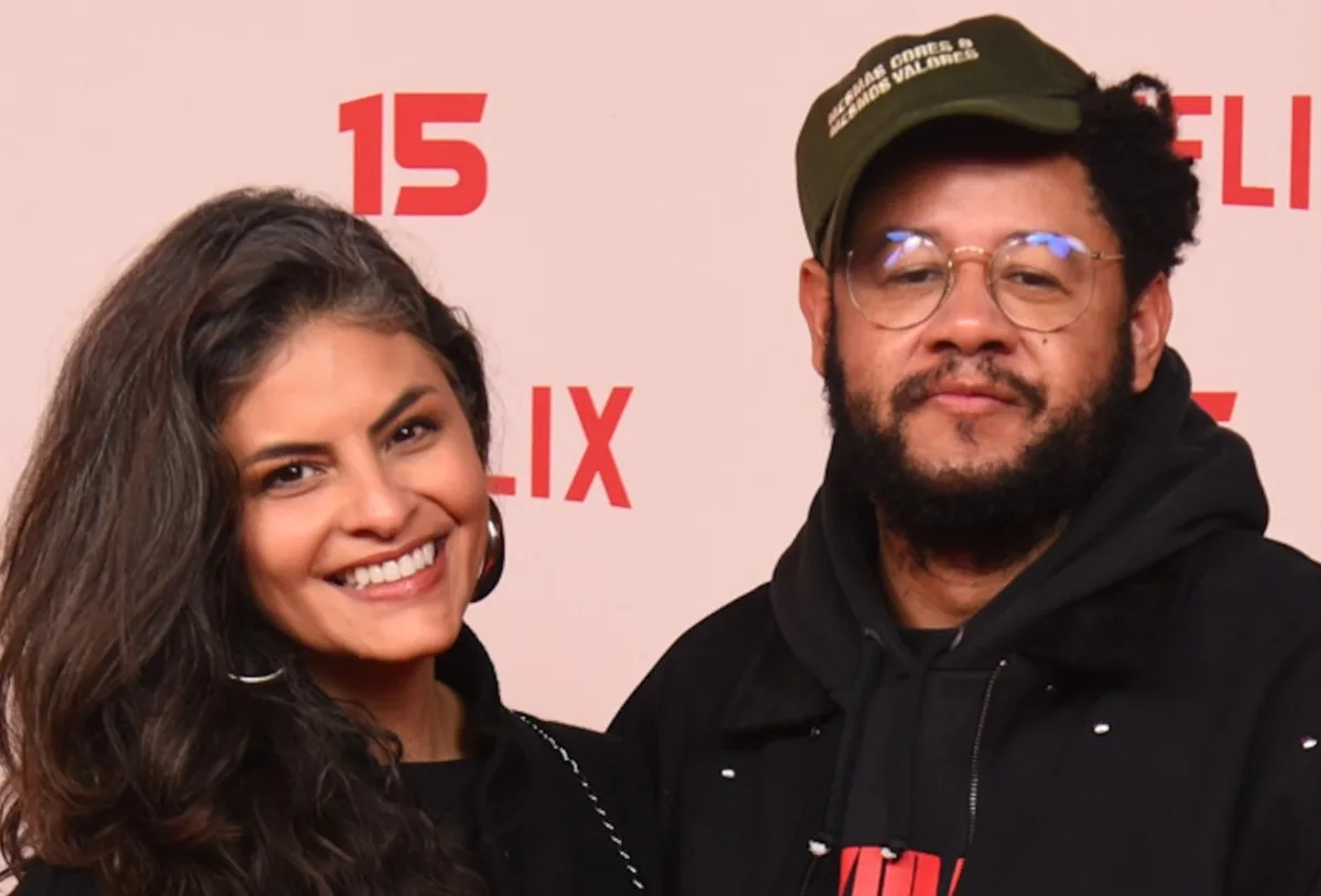 Emicida aparece com Marina Santa Helena em evento da Netflix