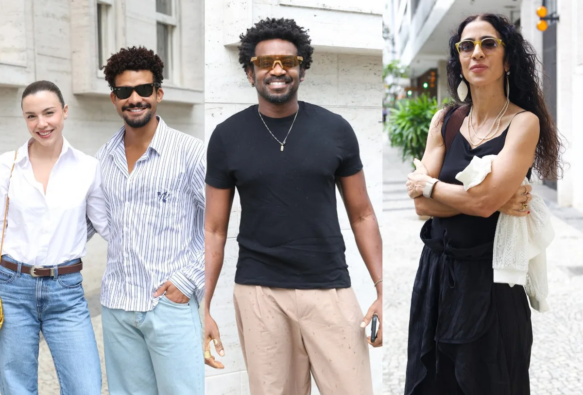 Elenco de 100 Dias participa de encontro no Rio antes da estreia nos cinemas