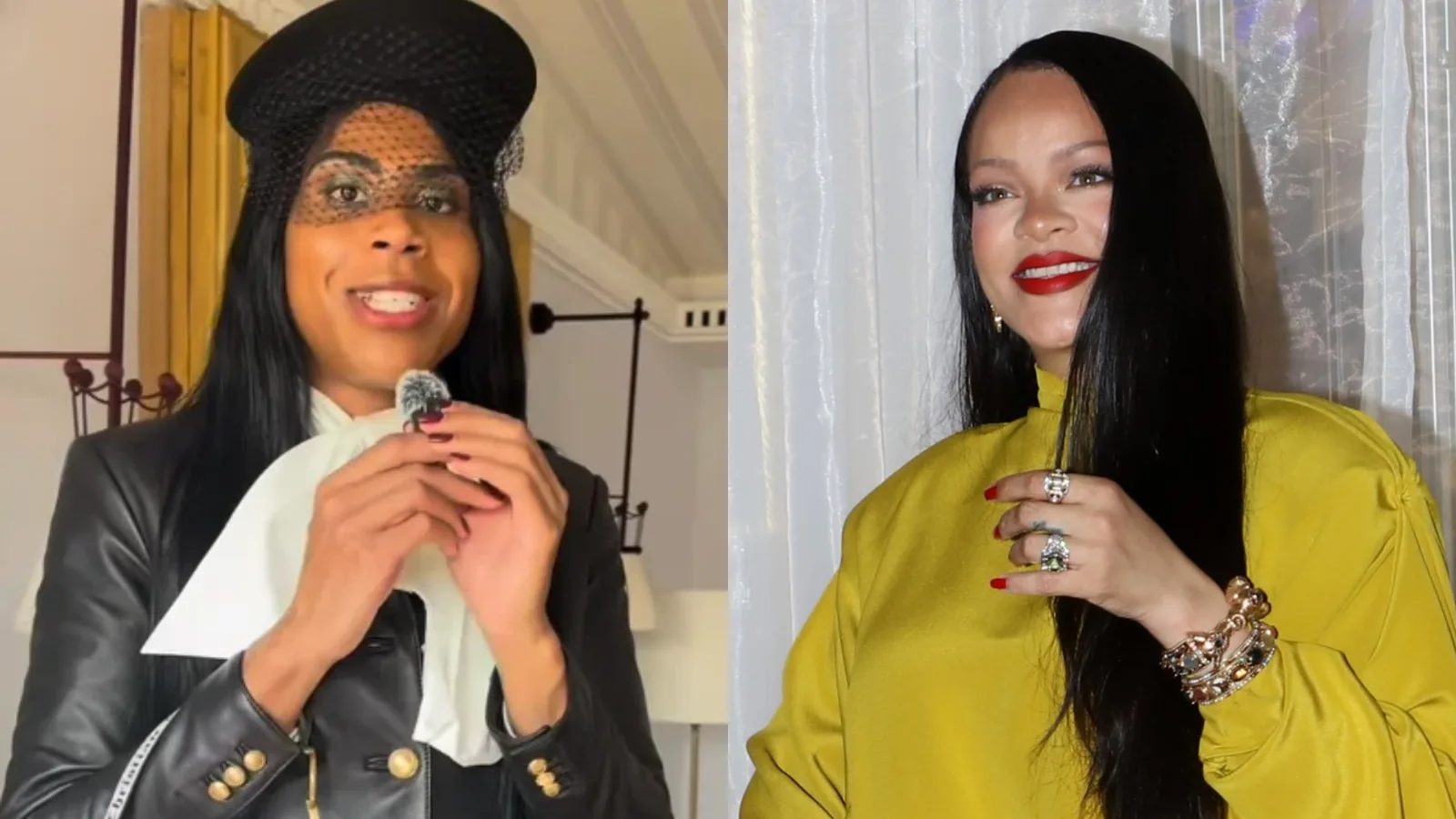 Rihanna comenta vídeo de EJ Johnson após crítica a desfile da Dior