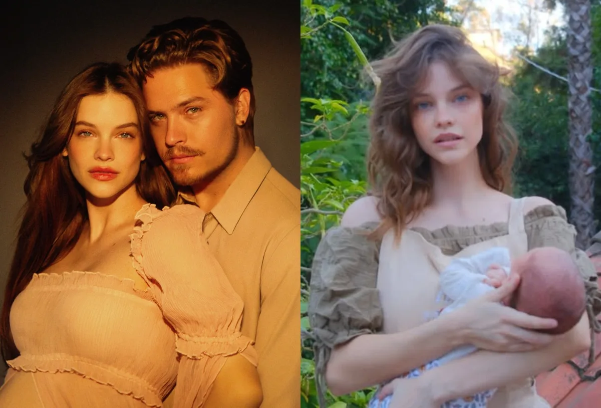 Barbara Palvin mostra registros com Sylvie, sua filha recém-nascida